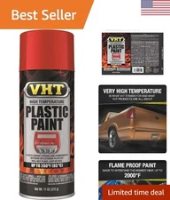 High Temp Red Plastic Spray Paint by DupliColor, 11oz - Perfect for Automotive