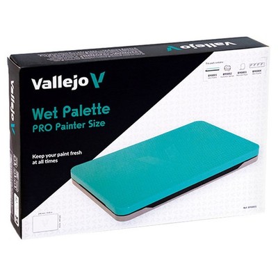 VJPB90001 Vallejo Wet Palette: Pro Paint Size