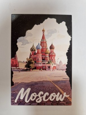 121 Souvenir Postcards 10X15cm Moscow Russia Decoration Travel Home 