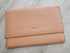 Von Holzhausen 14" etui na laptopa/dokument (karmel / brązowy) - używane tylko dwa razy