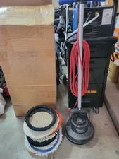 WORKING ORECK XL PRO Orbiter Floor Tile Buffer Scrubber Polisher With 12 Pads 