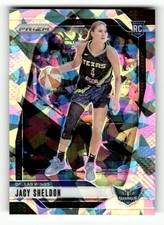 2024 Panini Prizm WNBA Prizms Ice #4 Jacy Sheldon RC Rookie Dallas Wings