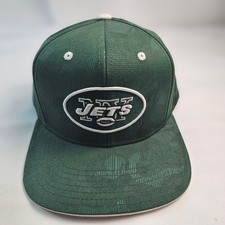 NFL Team Apparel Youth New York Jets Green Hat Baseball Cap One Size OSFM