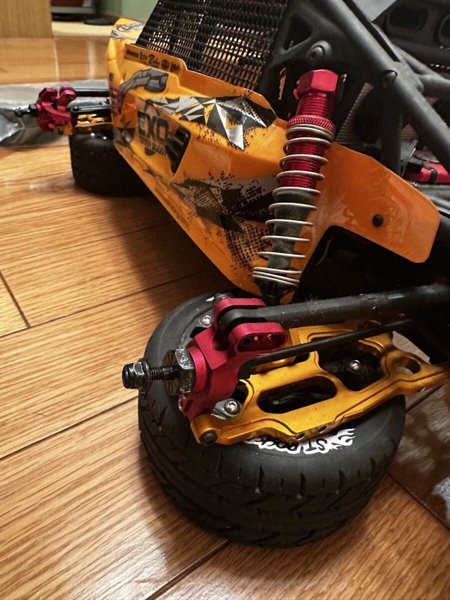 Axial　EXO　テラバギー　ジャンク Axial EXO Terra Buggy RTR RC Car Rare Aluminum Parts Spare Body