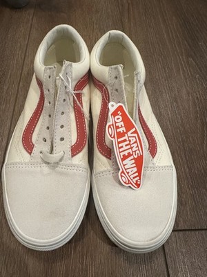 Van s Old Skool Red/White Low Cut Mens5 Women s6.5 VN0A3BG1R1T Shoes NEW IN BOX