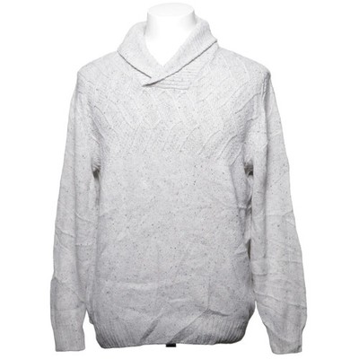 Chaps, Rollkragenpullover, Größe: M, Grau, Acryl/Baumwolle/Polyester #ZR5
