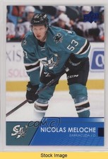 2021-22 Upper Deck AHL Blue Nicolas Meloche #71 READ kr0