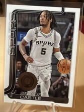 2025 Topps NBA Flagship - Stephon Castle #197 All Rookie Team Spurs