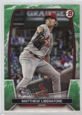 2023 Bowman Green Pattern 76/99 Matthew Liberatore #48 2qw