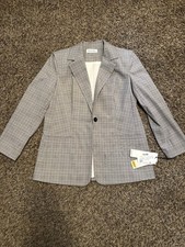 Calvin Klein Suit Jacket Ladies 12 O31J5839 Cei New With Tags