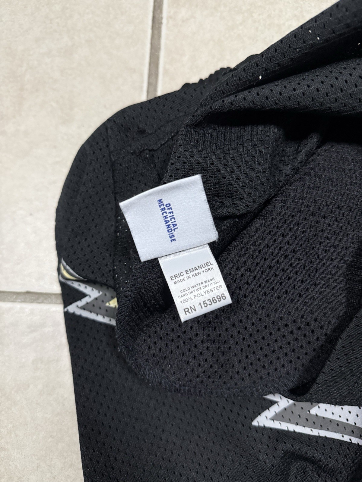 Eric Emanuel EE Basic Shorts Black With Lightning… - image 5