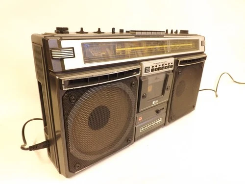 Sharp GF-8585HB Stereo Radio / Cassette Deck - Vintage Boombox - Japan
