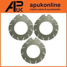 3x PTO Wet Brake Discs for Valmet & Valtra 665 865 6850 8050 8150 8400 Tractor