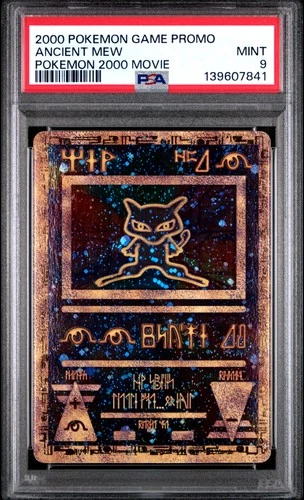 2000 Ancient Mew Pokemon 2000 Movie Game Movie Pokemon PSA 9