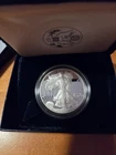 2003-W $1 AMERICAN SILVER EAGLE PROOF  1 oz .999 GEM PROOF w/OGP & COA