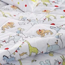 Circus Parade Quilted Bed Throw by Kirstie Allsopp Little Living - 130 x 180 cm