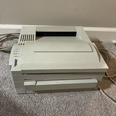Vintage HP Laserjet 4L Monochrome Laser Printer Hewlett Packard 4 L For Parts