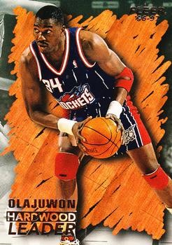 Hakeem Olajuwon 1996-97 Fleer Basketball - #129 - Houston Rockets