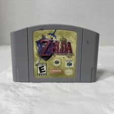 Legend of Zelda: Ocarina of Time N64 Nintendo 64 1999 Authentic Game Cartridge
