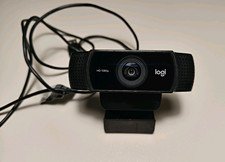 Logitech HD 1080p USB Webcam 30 fps 1920x1080 Video Photo Resolution Black