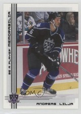2000-01 ITG Be A Player Memorabilia Andreas Lilja #520 1f6