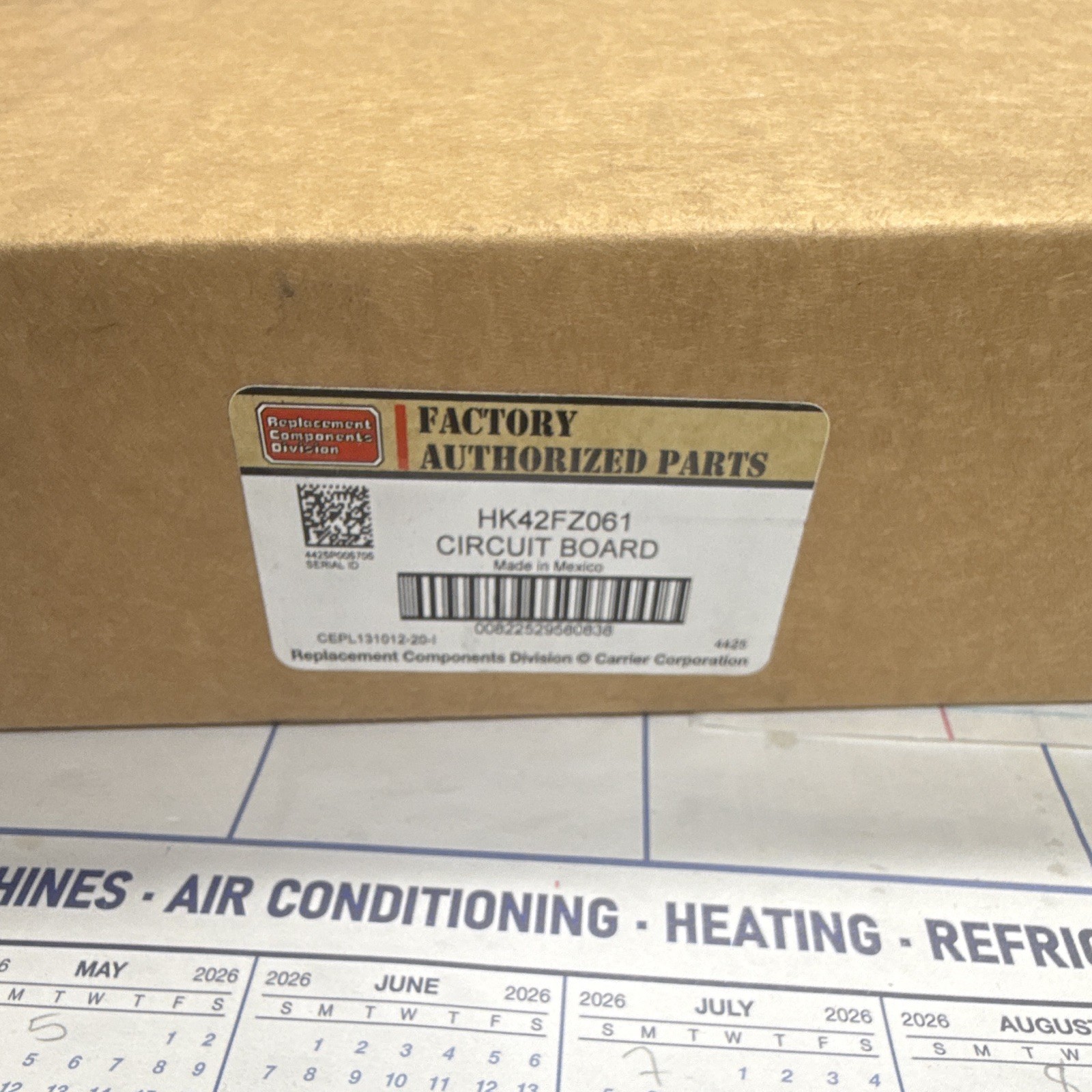 HK42FZ061 Carrier Furnace Control Board