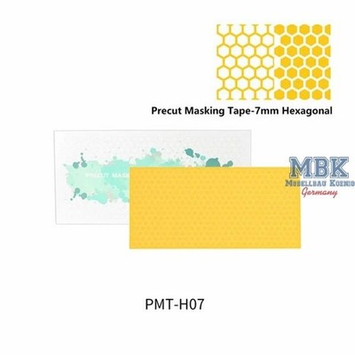 DSPIAE DSP-PMT-H07 DSPIAE Precut Masking Tape - 7mm Hexagonal