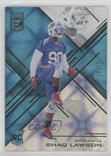 2016 Donruss Elite Elite Rookies Teal 28/75 Shaq Lawson #113 0o9