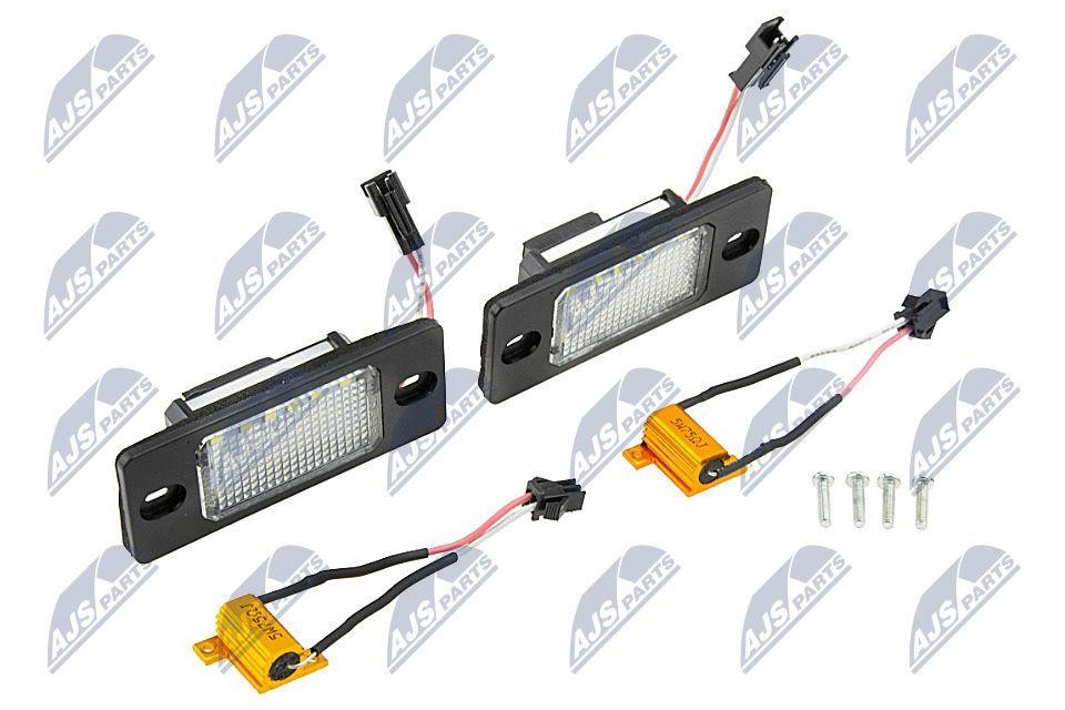 NTY License Plate Light ELP-WW-004 for VW, LED Bulb