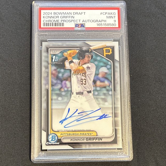 Konnor Griffin 2024 Bowman Bowman Draft Chrome Prospect Autographs