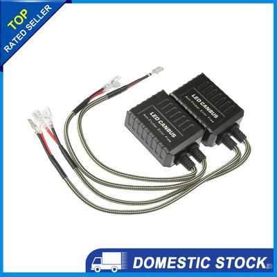 LED-Autoscheinwerfer-Canbus-Decoder C20 H1 H3, fehlerfreie Warnung (2er-Set)