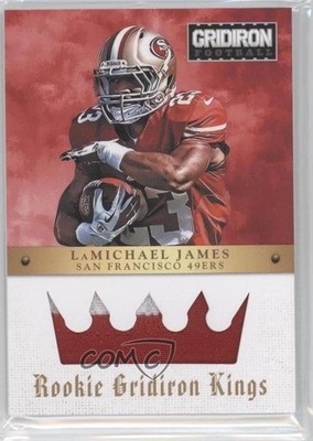 2012 Panini Gridiron Rookie Kings Prime 8/49 LaMichael James #23 RC fm0