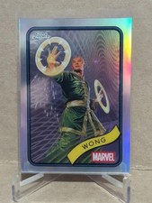 2025 Topps Chrome Marvel Refractor WONG No. 86!