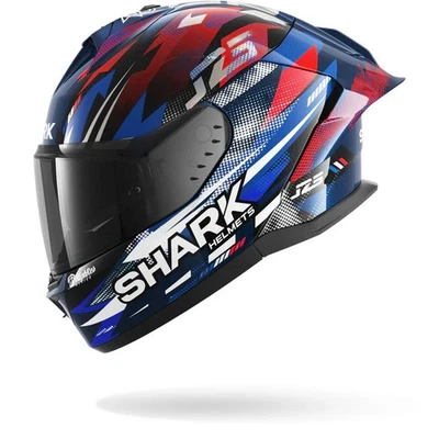 Casque Intégral Shark Skwal Cup Replica Zarco GP France Bleu/Rouge Taille XS-XL - Photo 1/4