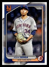 Kodai Senga 2024 Bowman #1 New York Mets