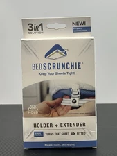 Bed Scrunchie Sheet Holder Straps Heavy Duty Gripper Clips 360° Sheet Tightener