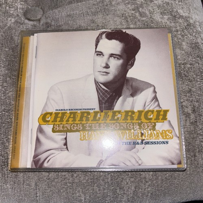 #ad CHARLIE RICH SINGS THE SONGS OF HANK WILLIAMS PLUS THE Ramp;B SESSIONS CD COUNTRY GBP 19.96
