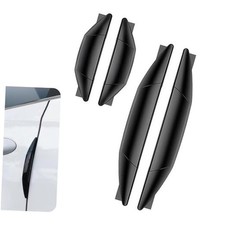 4 PCS Car Door Anti-collision Strips, Anti-impact Door Side Edge Guards, Anti