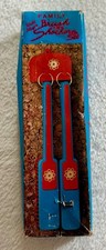 Vtg Jaoan Family Brush n Shoehorn Set With Wall Plaque and Box Retro