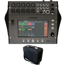 Allen Heath CQ-12T 10-channel Digital Mixer with Padded Carry Bag