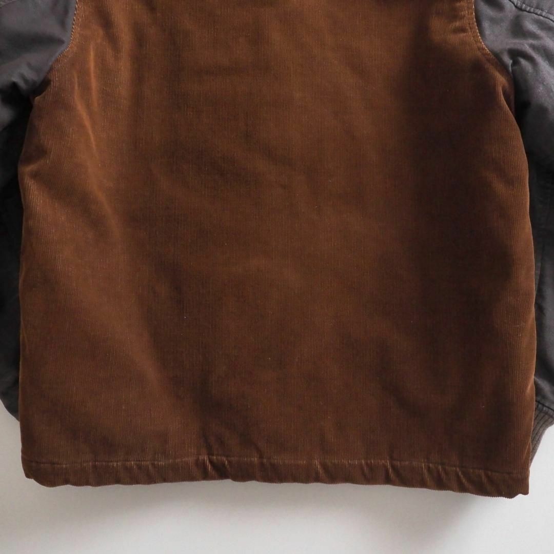 Karl Helm Rare Varsity Jacket Patchwork Corduroy … - image 9