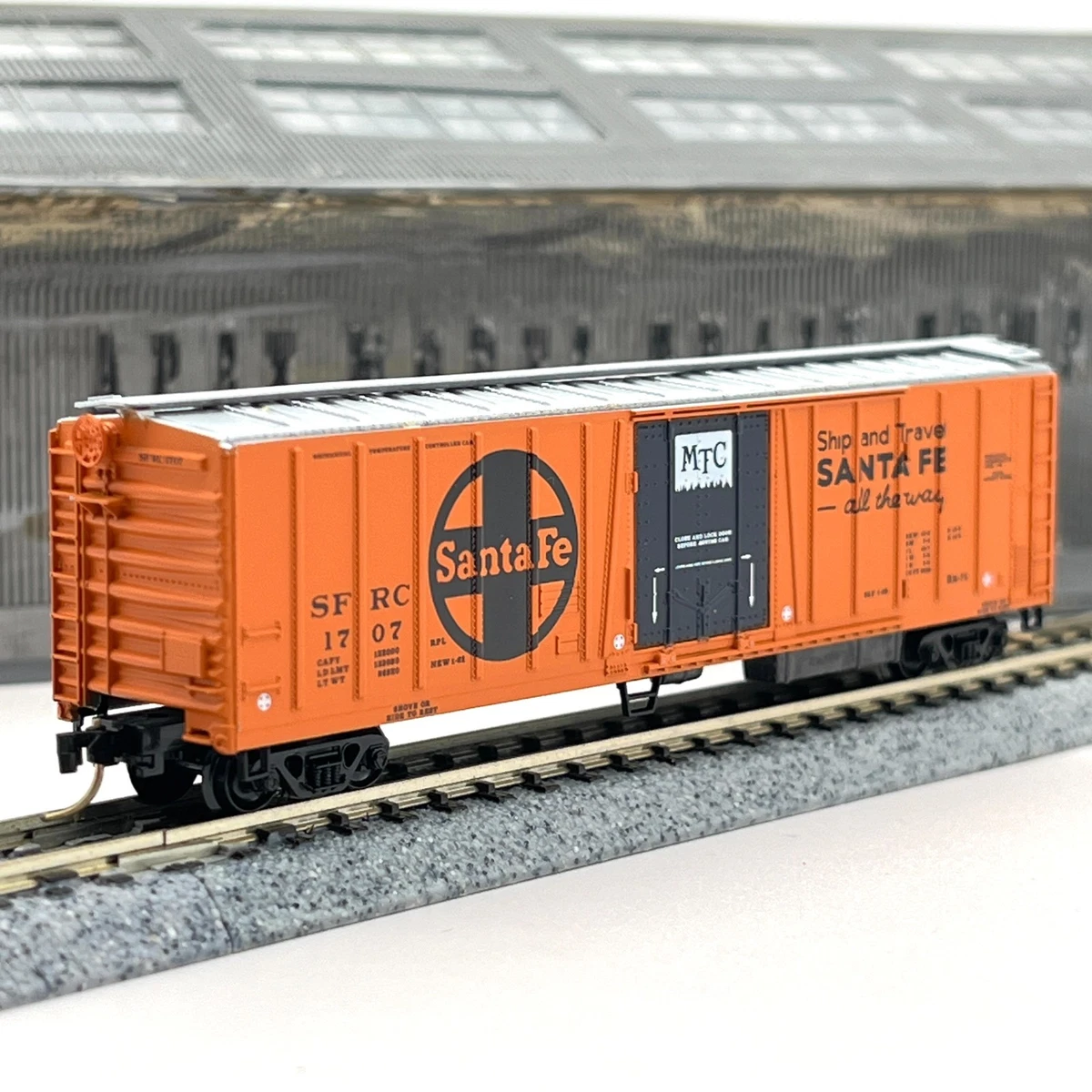N Orange C-8 Like New Model Railroad Freight Cars for sale | eBay