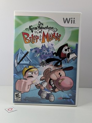 The Grim Adventures Of Billy & Mandy (Nintendo Wii, 2006) CIB Complete w/ Manual