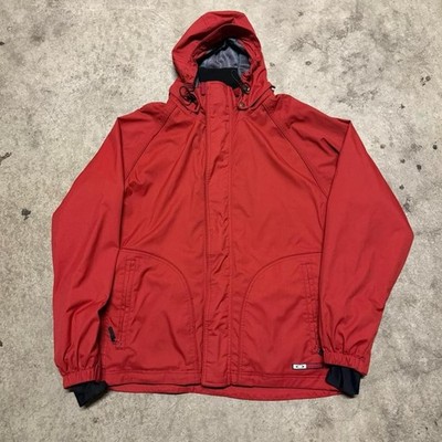 Vintage 90s Oakley Software Lined Crimson Red Ski Jacket Mens Large Sportswear