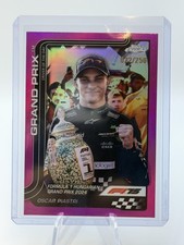 2025 Topps Chrome Formula 1 Oscar Piastri McLaren F1 /250 Pink Refractor #134
