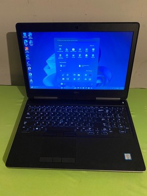 Dell Precision 7520 Intel i7-6820HQ 2.70GHz 256GB SSD, 20GB RAM Win 11/M2200