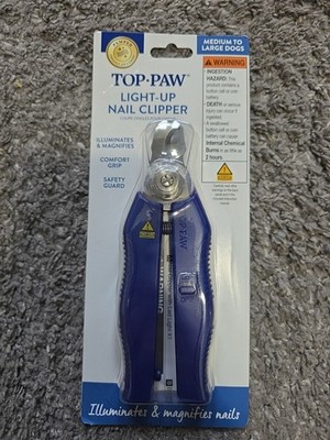 TOP-PAW LIGHT-UP NAIL CLIPPER (MEDIUM TO LARGE DOGS)