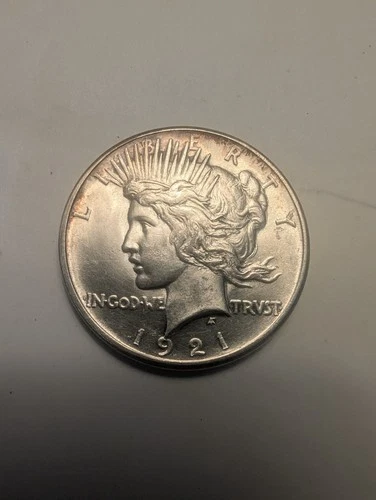 1921 Peace Dollar VF Details Pretty Coin Key Date