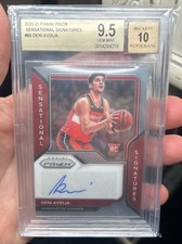 2020 Prizm - Deni Avdija - Sensational Signatures Auto Rookie Card - Bgs 9.5
