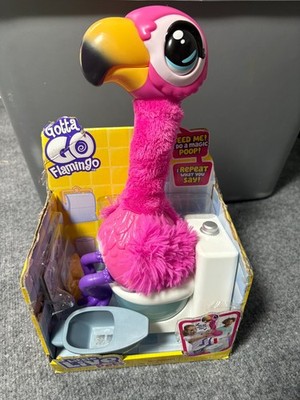 LITTLE LIVE PETS GOTTA GO FLAMINGO In Box with Scoop food & Toilet 2020 Edition
